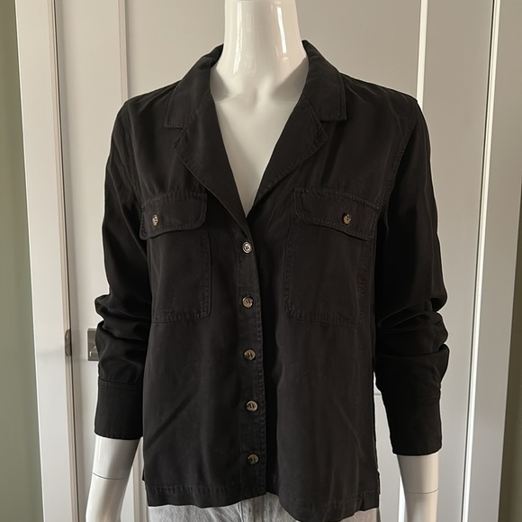 Anine Bing Tencel Button Down Shirt - Picture 16 of 17